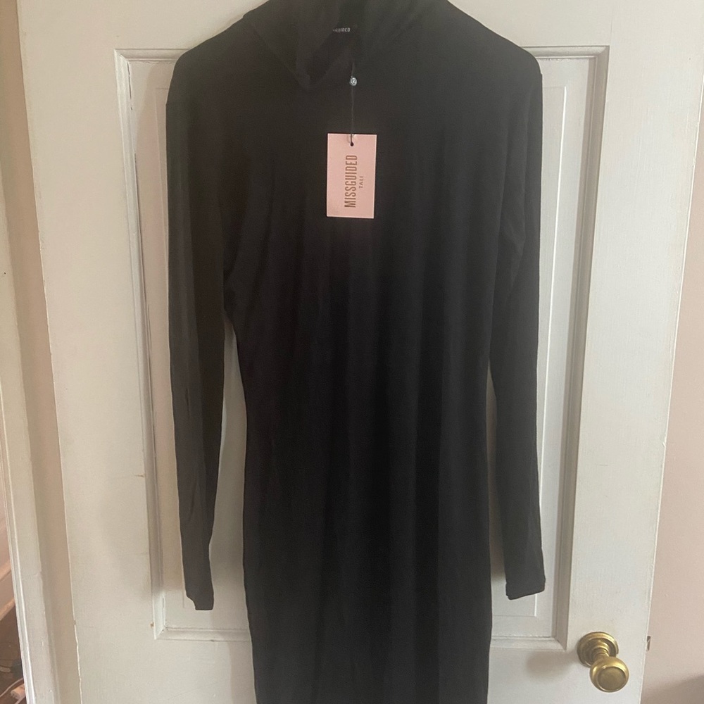 Misguided black dress